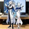 2Pcs New Honkai: Star Rail Series Full Body Stand Toy Cartoon Game Character Creativity Exquisite Printing Acrylic Stand Gift