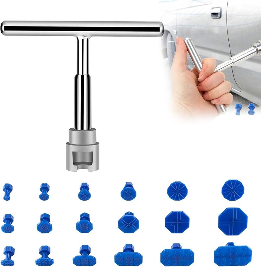 Dent Repair Tabs 19 Pcs Dent Repair Kit for Auto Body Surface Dent Repair