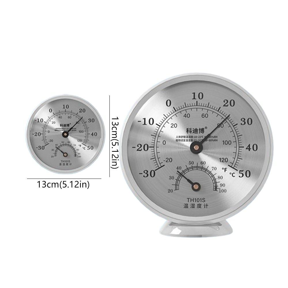 Mechanical Wall Hanging Thermometer Large Numbers Humidity Meter Wireless Hygrometer  Greenhouse