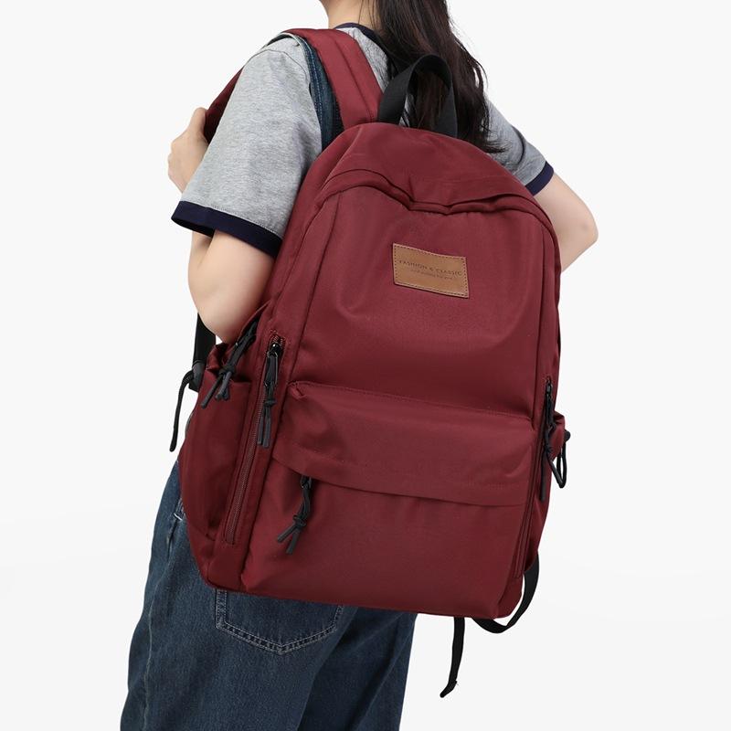 Backpack for Women New Style Backpack for Male Students Junior High School Students High School Leisure Travel Commuter Computer Bag