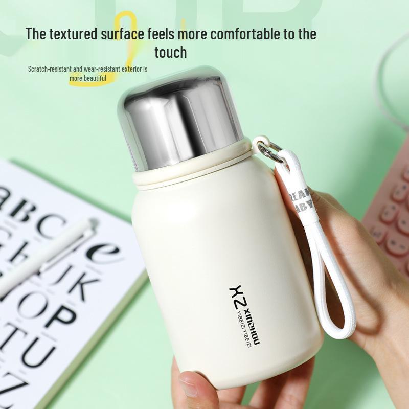 316 Stainless Steel Wide-Body Large Capacity Thermos Cup for Students - Portable and Durable