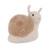 Apricot Lamb Relaxed Brown Snail Plush Toy, Soft and Cute, Fluffy Relaxed Brown Snail 15cm, Suitable for Boys and Girls