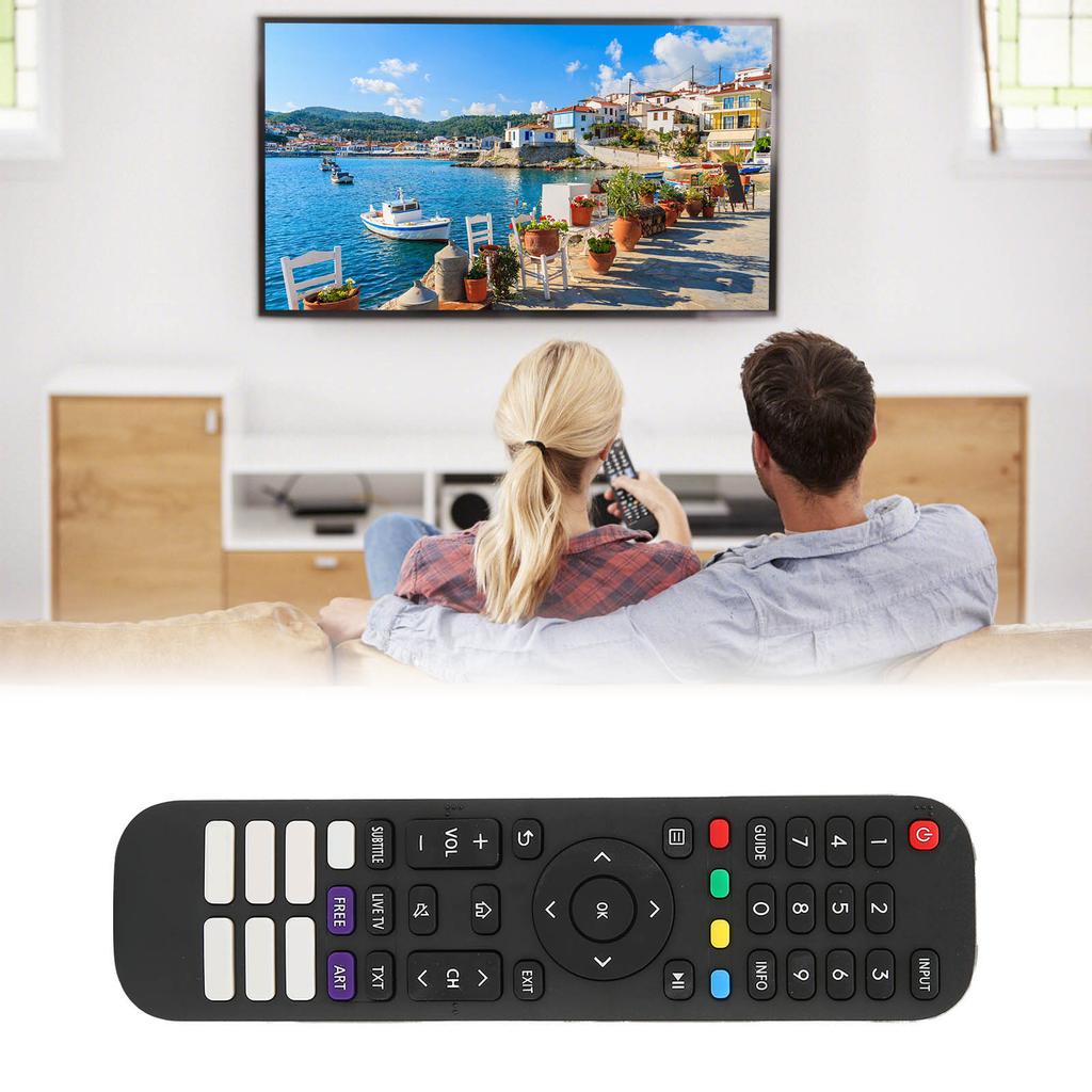 TV Remote Control Portable Durable Remote Control for Hisense 43H6G 43H77G 43V6G 43A60G 43A60H Intelligent TV