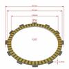 For Honda CTX1300 CTX1300A Deluxe 14-18 ST1300 ST1300A 03-18 ST1300P ST1300PA 09-19 8PC Motorcycle Friction Clutch Disc Plates