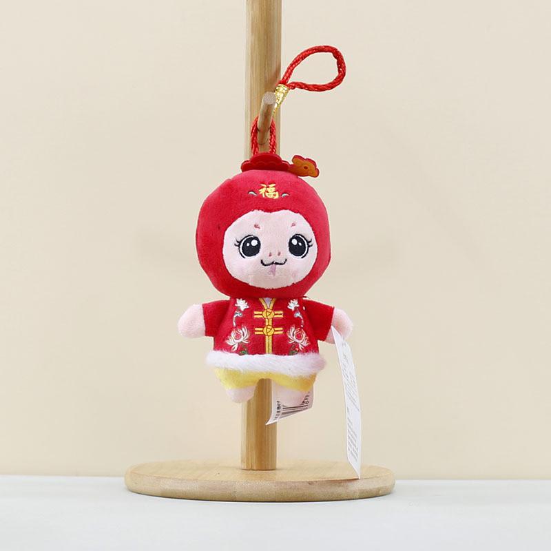 Cute Soft Pp Cotton Snake Figurine For Year Of The Snake Plush Toy Gift For Events