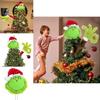 The Grinch Plush Toy Christmas Decoration Soft Fabric Gift For Kids And Fans