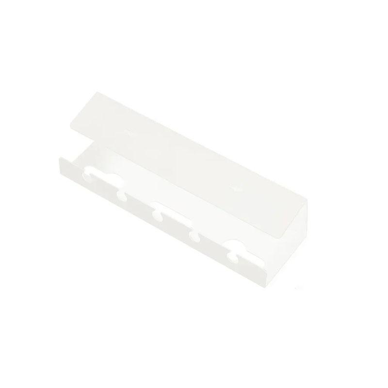Kabelhåndtering under skrivebord Kabelbrett under skrivebord med klemme Strømskinne Ledningsholder Ingen boring Solid Romslig forsyninger