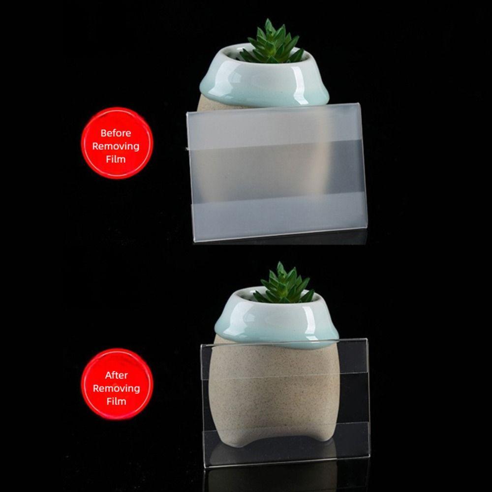 10PCS/Set Acrylic Price Tag Holder Transparent Label Display Stand Label Sign Shelf  Supermarkets