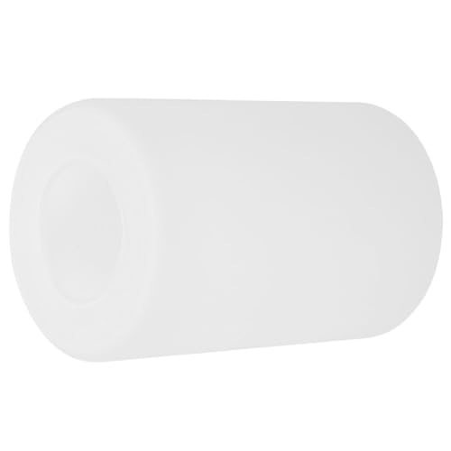 DOITOOL Lampshade, Glass, Replacement, E27 Base, 10cm Diameter, 15cm Height, Cylindrical, Milk White, Pendant Light Shade, Lighting, DIY Parts