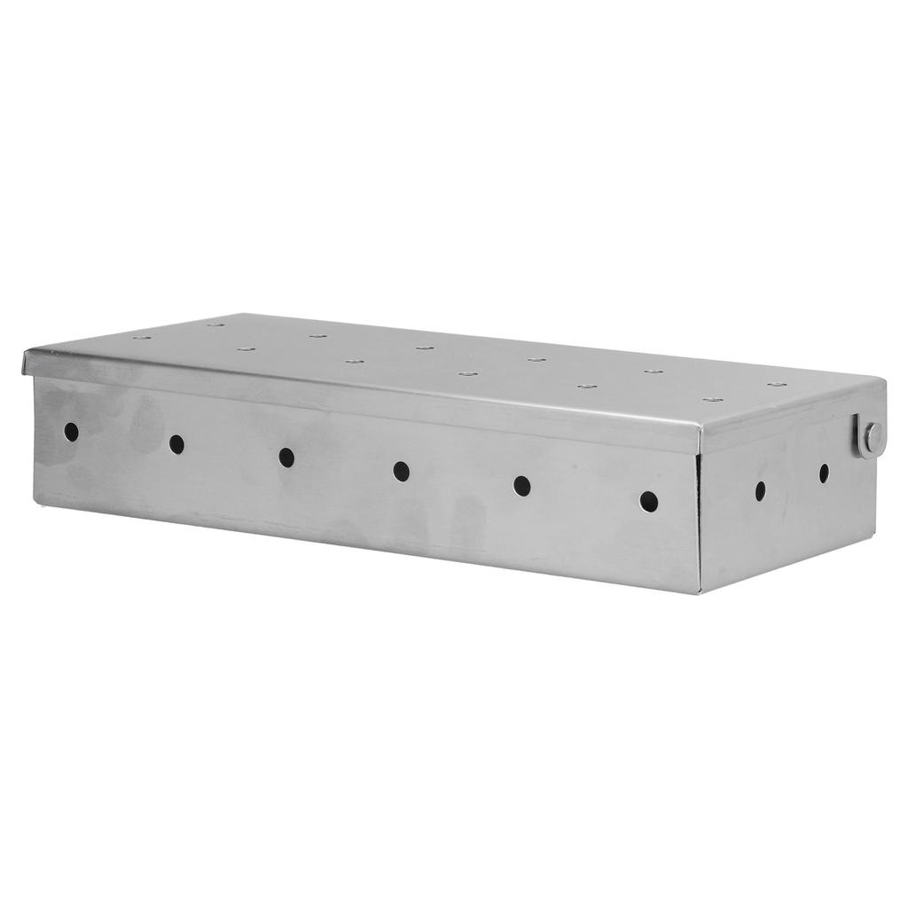 Smoker Box Vent Design High Compatibility Easily Use Durable BBQ Gadgets for Charcoal Gas Grill