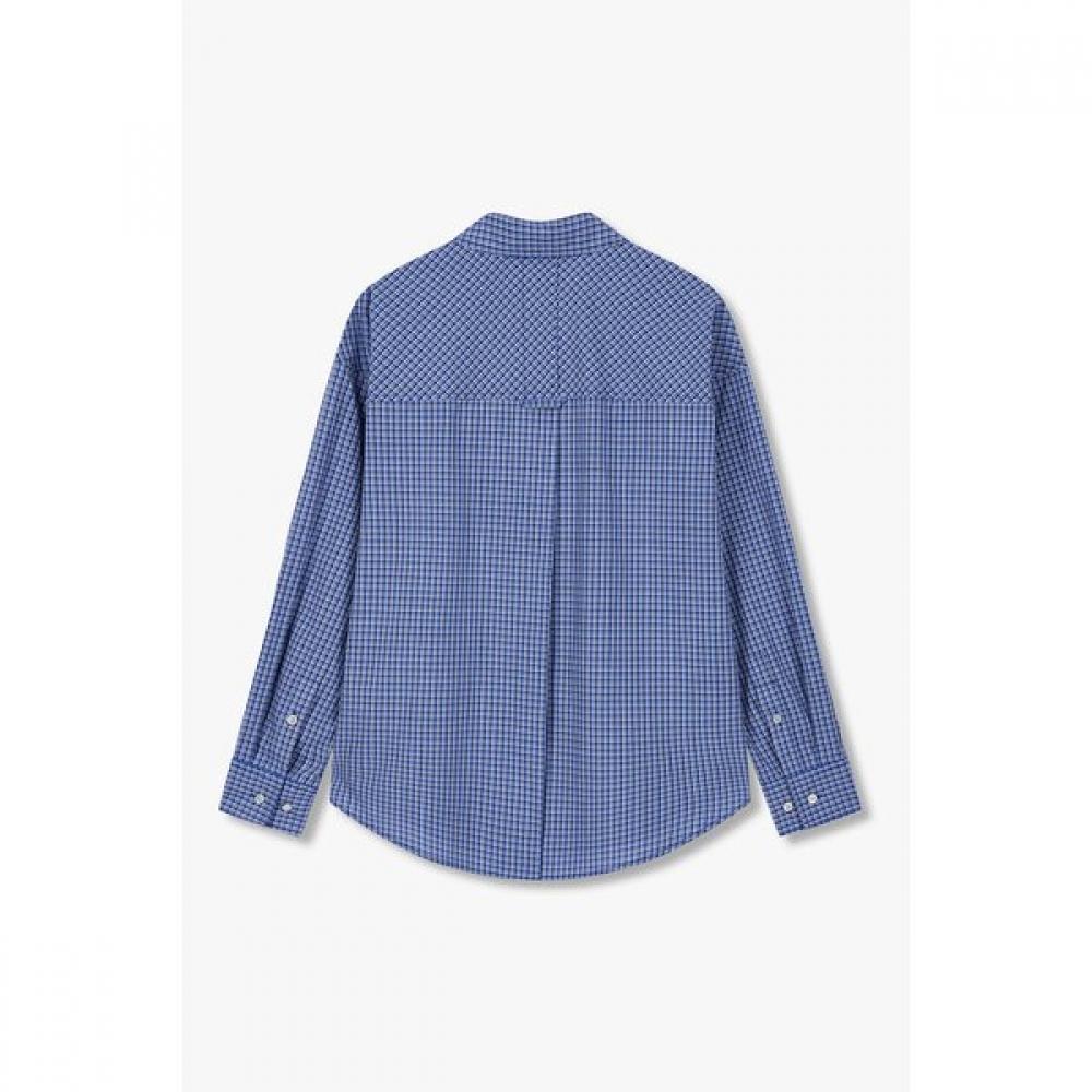 Studio Tomboy Square Pocket Check Shirt 9106221201 