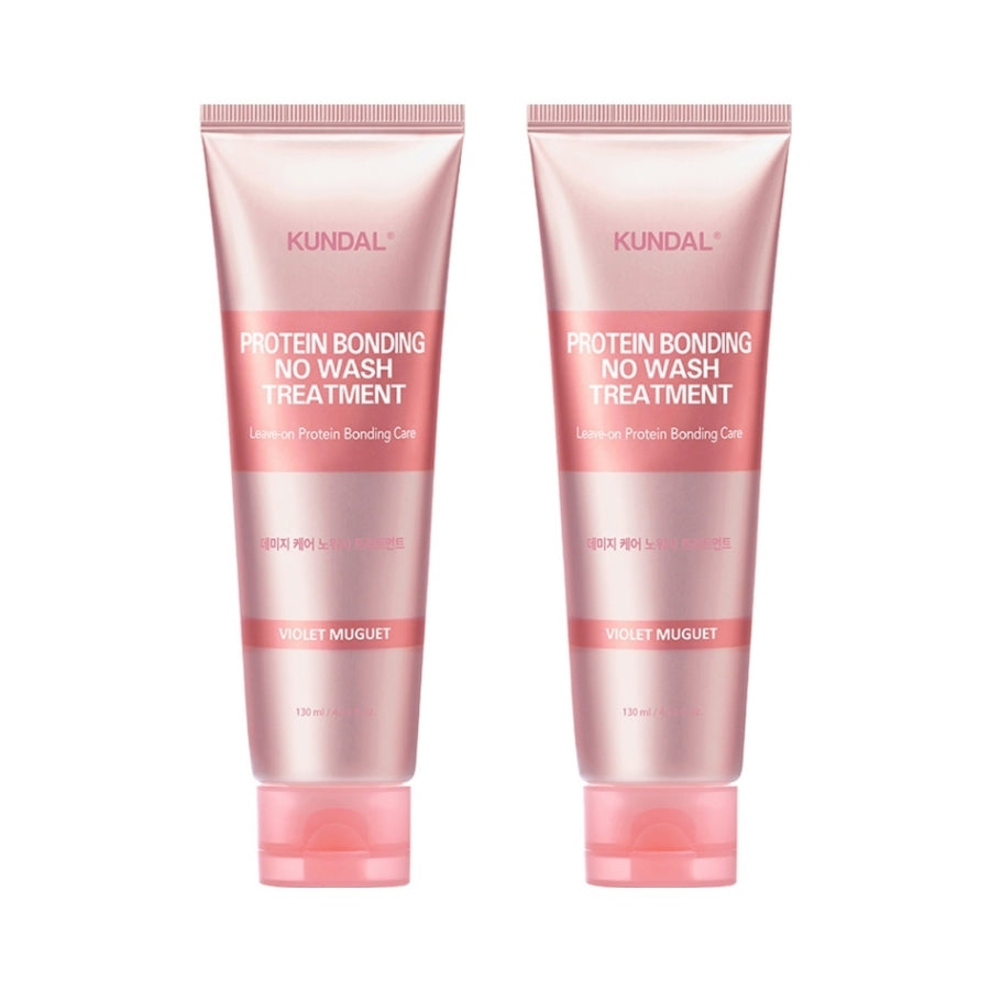 Kundal Protein Bonding No Wash Tratament pentru păr Violet Muguet 130ml*1buc/2buc