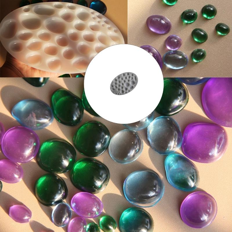 Sturdy Silicone Rings Mould For Unique Gemstones Effect Jewelry Making Artisanal Craft