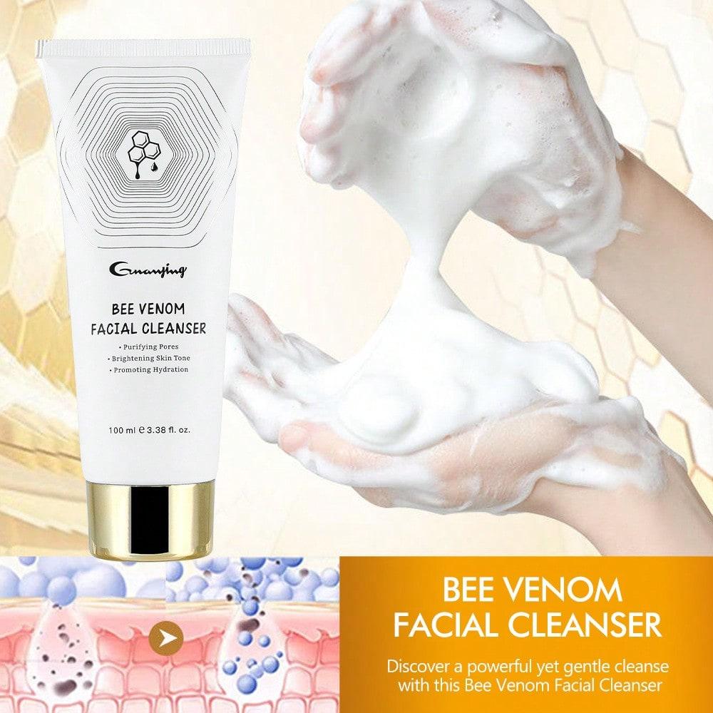 1pc Honey Facial Cleanser, Tightening And Gentle, Deep Cleansing Skin Impurities, Moisturizing And H