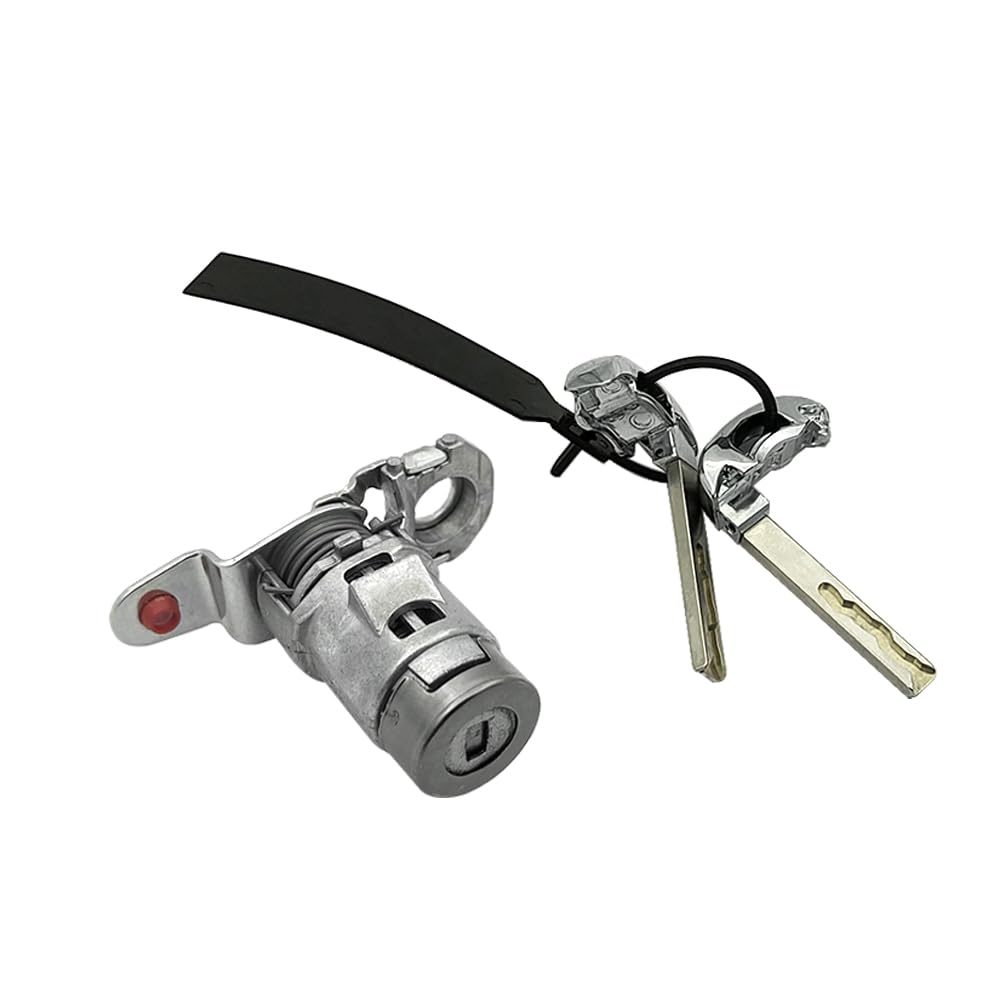 

Front Driver Side Door Lock Cylinder with 2 Keys Fit for Chevy Silverado Tahoe Colorado Malibu Suburban GMC Sierra Yukon for Cadillac ATS Escalade