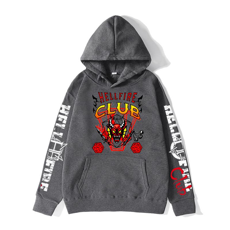 Baskılı Moda Sweatshirt Günlük Çocuk Kapüşonlu Sweatshirtler Erkek