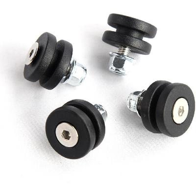 4 Stück Motorrad Top Heck Gepäckbox Koffer Kasten Buchsen Abstandshalter Schnallen Schnellbefestigungs-Kits (Tippe I)