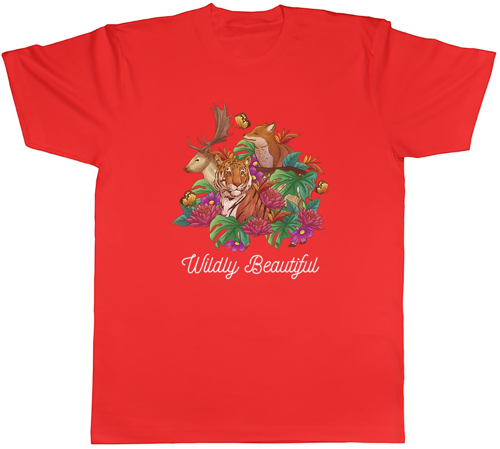 Wildly Beautiful World Wildlife Day Animal Lover Unisexs TShirt Tee Gift Top S
