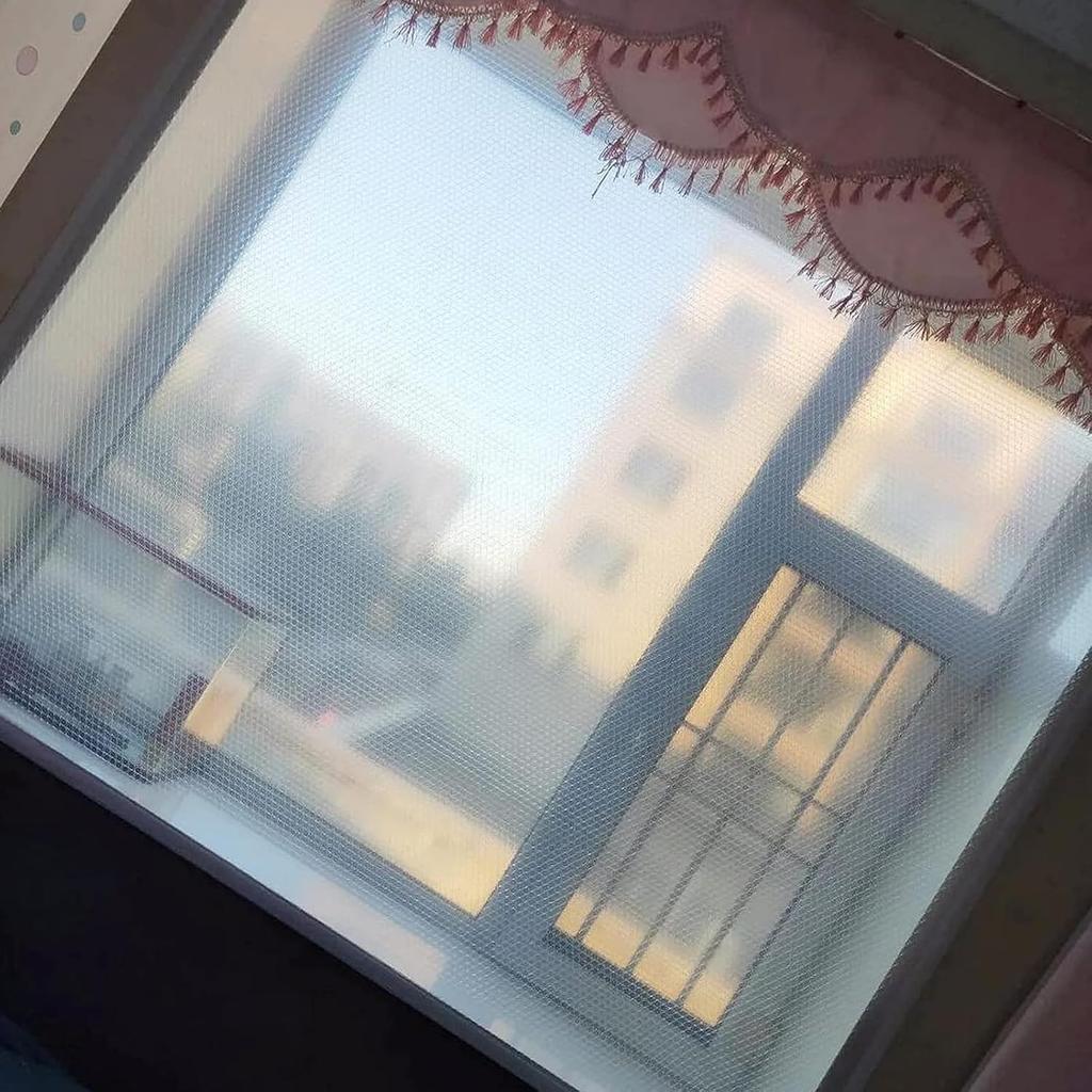 Weatherproofing Window Insulation Kit,Window Insulation Film for Winter,Window Thermal Cover Insulating Curtains,Waterproof,Windproof,Dust