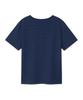 THE COLDEST MOMENT (W) Tcm Stripe Round Henley Neck T (Navy)