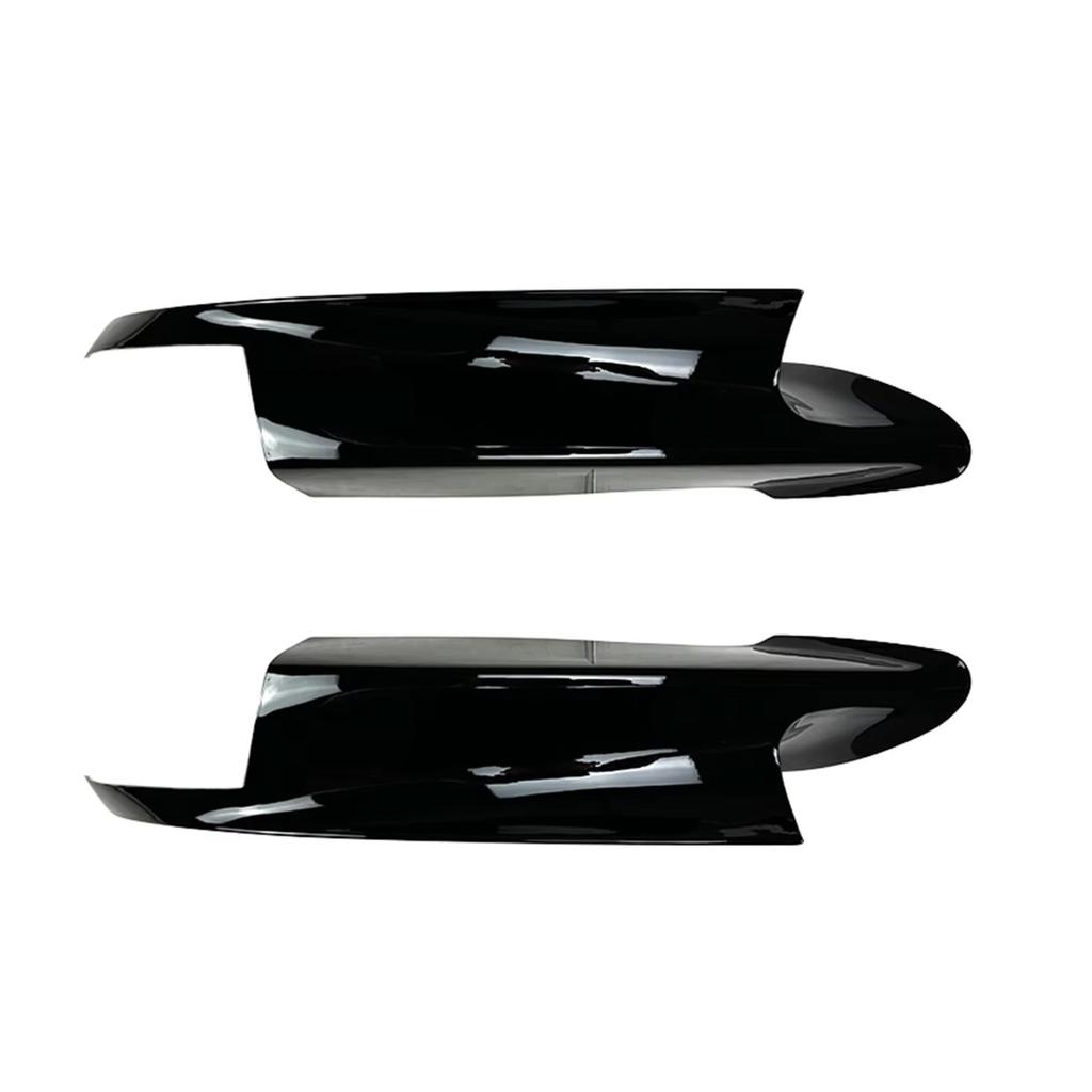 For M3 Fog Lamp Cover Trimr Lip Splitter Canards Spoiler For BMW E90 E91 E92 E93 M3 2007 - 2013 Front Bumper Lip Body Kit