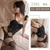 Sex Underwear Shoulder Strap Mesh Lace Suspender Vest Slim Garter Set Pure Sex Clothes Uniform Temptation