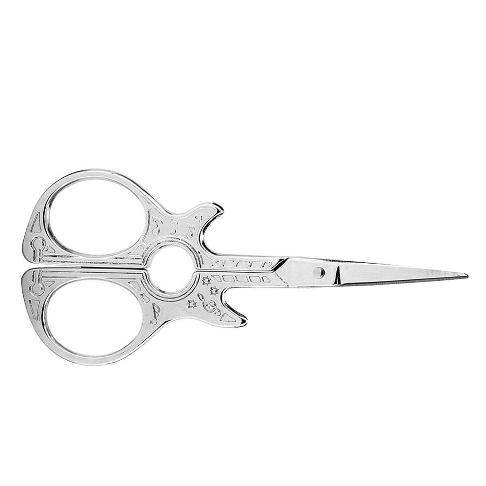 Moderne Gitarrenform Antike Nähschere Kunstwerk Stickschere(Mehrfarben)