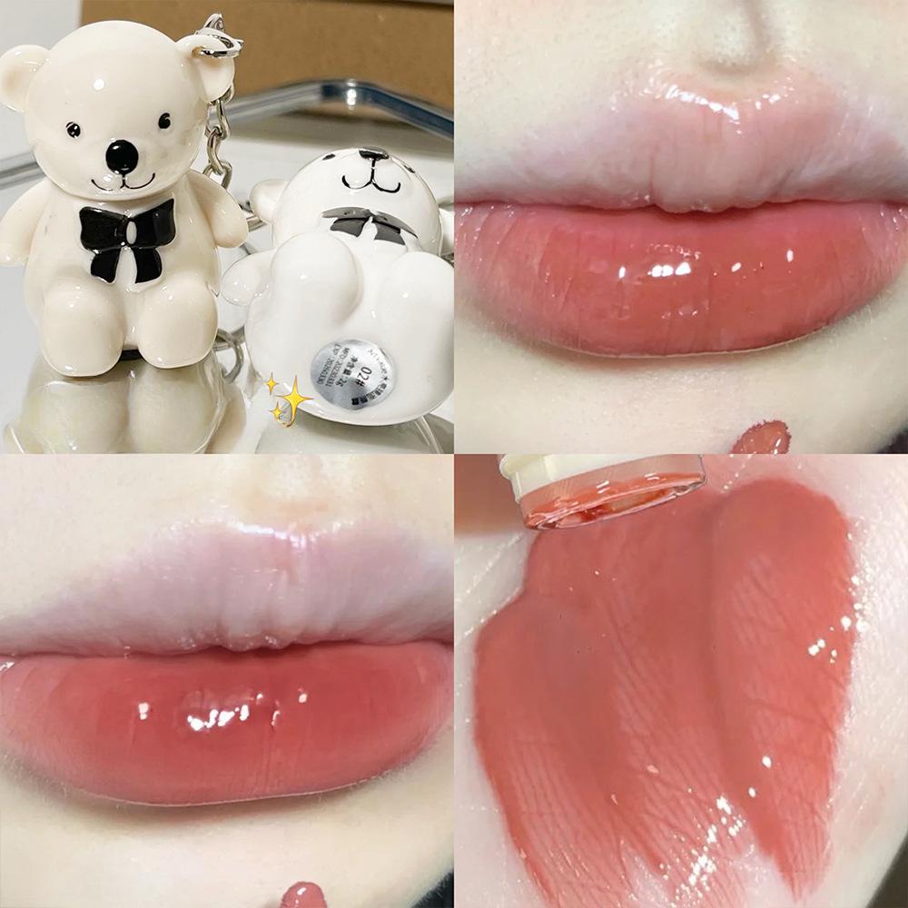 Mirror Hydration Lip Glaze Lasting Moisture Lip Honey Doodle Lips Lipstick Makeup