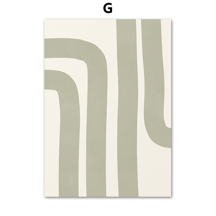 Abstract Matisse Art Canvas Painting Girl Leaves Flower Geometric Nordic Posters And Prints Wall Pictures Living Room Home Decor