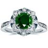 2026 New Luxury Fashion Green Zirconia Crystal Ring for Women's Engagement/Wedding/Anniversary Party Personalized Jewelry