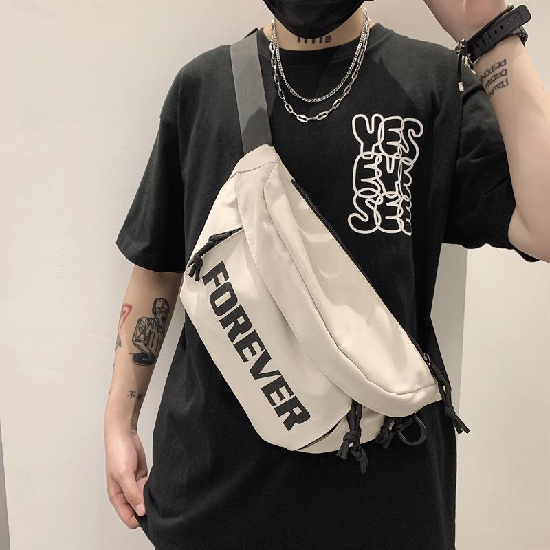 

Нагрудная сумка унисекс, простая сумка для хранения, легкий дорожный маленький рюкзак, сумка через плечо, модные повседневные сумки на одно плечо белый