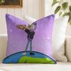 Rapper Tthasup Cushion Cover Natural Linen Double Sided Print  Throw Pillow Case for Sofa Couch Home Decor
