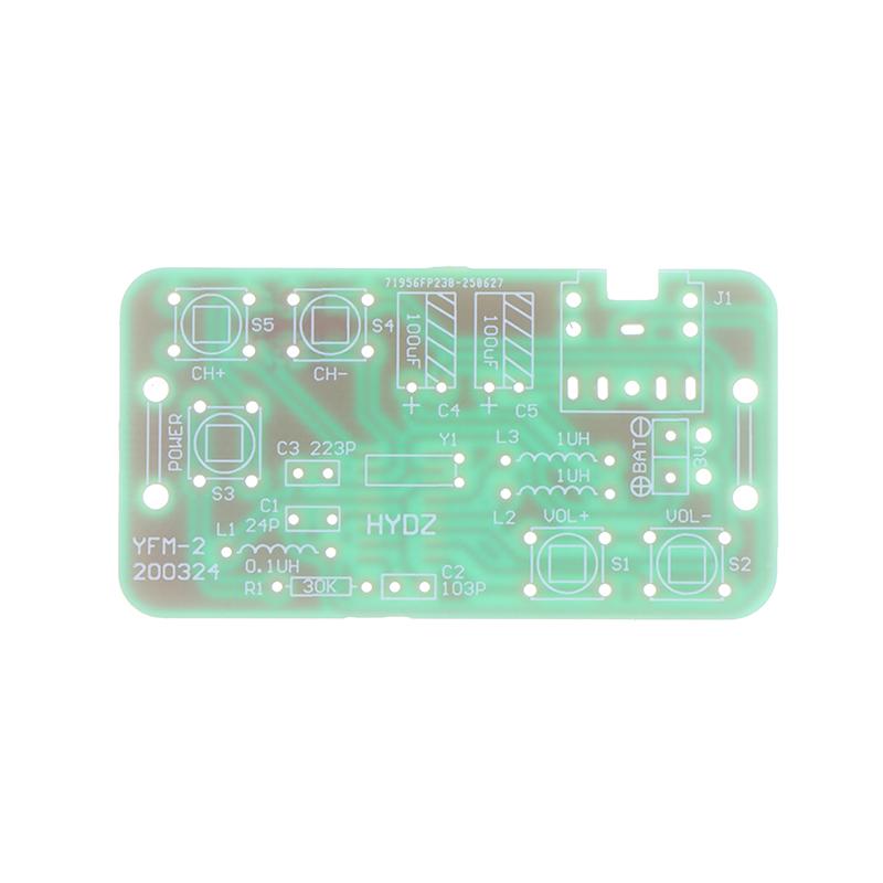 76-108Mhz Diy Fm Stereo Radio Kit Practice Soldering Learning Electronics Kit Radio Receiver Module Diy Electronics Set