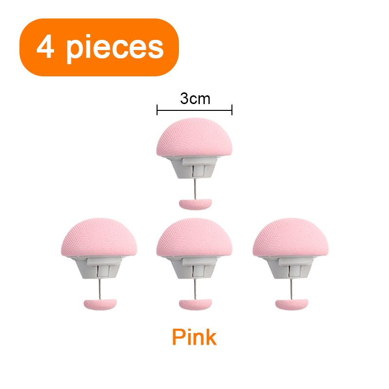 

Держатель для одеяла в виде гриба, нескользящий зажим для одеяла Macaron, один ключ для разблокировки одеяла, зажим для чехла, держатель простыни