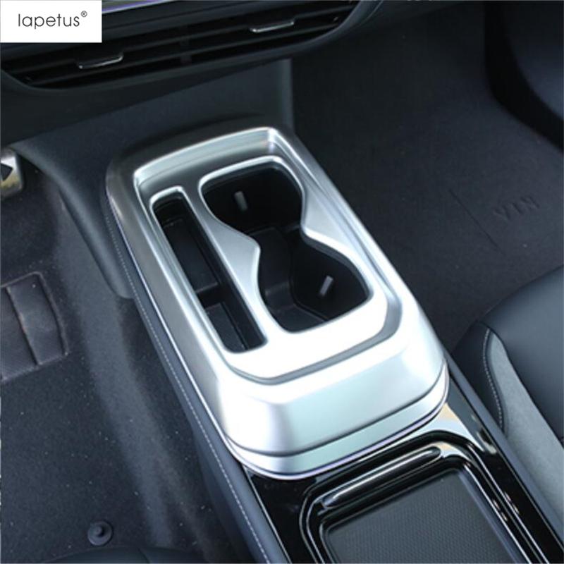 Central Console Gear Shift Water Cup Holder Frame Panel Cover Trim For VW Volkswagen ID.4 ID4  - 2025 Interior Accessories