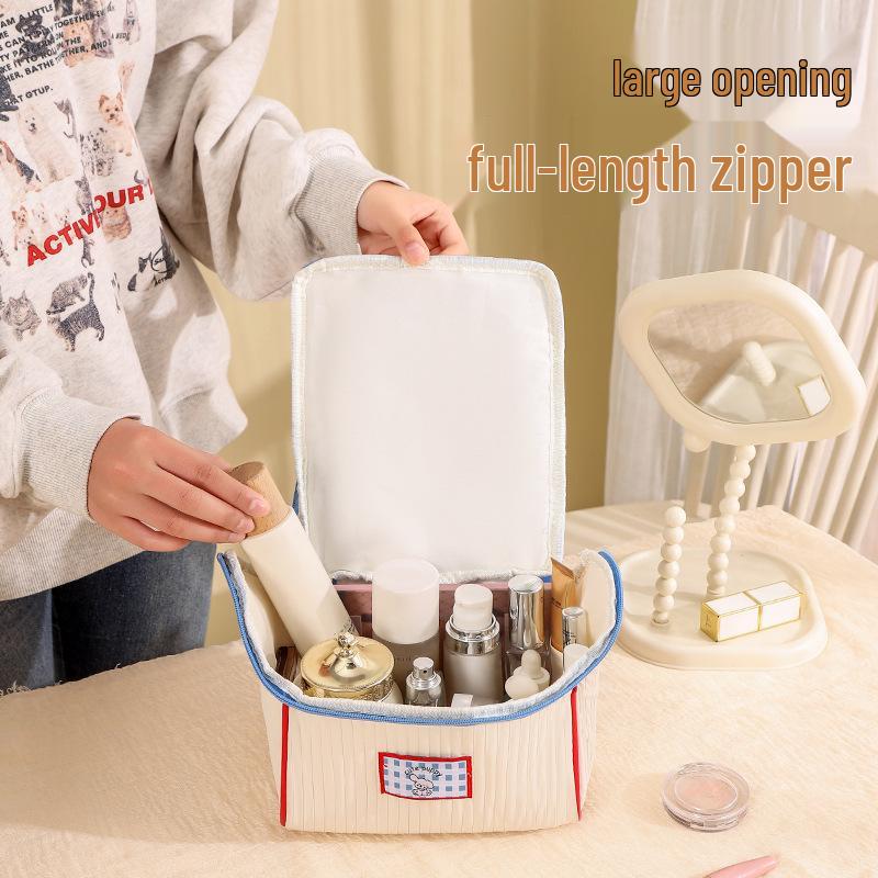 Runhui Fun Little House High-Capacity Handheld Makeup Bag