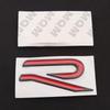 Insignia Emblema R de Metal 3D Pegatinas Calcomanías para Carrocería Cola Maletero para VW Volkswagen GTI R Rline Golf Beetle Passat Sharan Jetta BA5