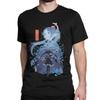Frieren Silhouette Journeys End TShirt Men Women Sousou No Frieren Novelty 100 Cotton Tees Round Collar T Shirts 6XL Clothes