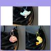 Porte-clés Peluche Vie Marine en Matière à Poil Court pour Souvenir de Voyage et Idée Cadeau