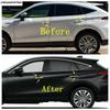 For Toyota Venza / Harrier  - 2024 Car Door Handle Decoration Protective Cover Trim Auto ABS Chrome Accessories Exterior