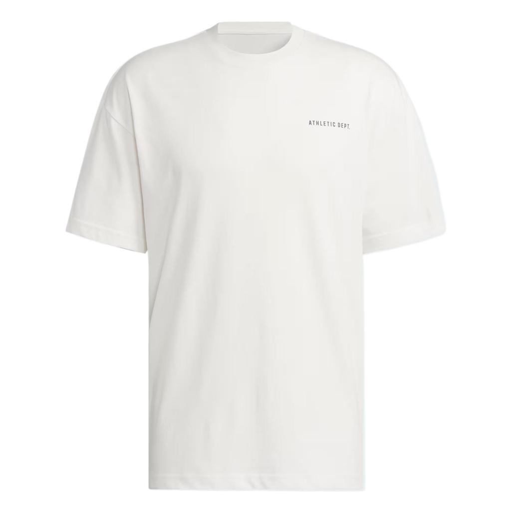Adidas SELECT GRAPHIC T SHIRT T Shirt Men's White/Gray Blue JC9091