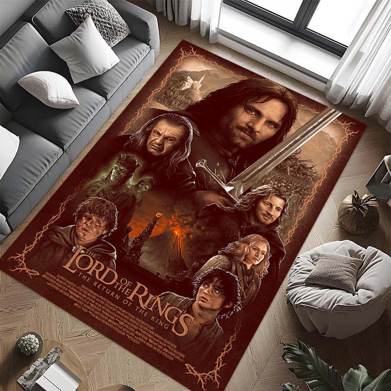 Middle-earth's Epic Saga carpet Living room and bedroom mats Suitable for all seasons Bathroom mat Art Protective pad