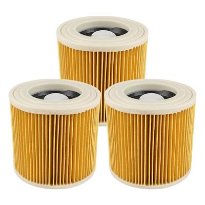 Pour Karcher aspirateurs pièces cartouche filtre HEPA WD2250 WD3.200 MV2 MV3 WD3 karcher filtre pièces filtres à poussière d'air