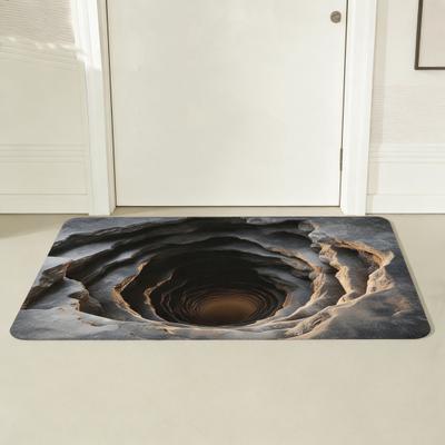 Floor Mat Anti-Skid Wear-Resistant Thick Material Home Rug Unique Pattern Design Easy To Clean Durable Doormat Home Decor