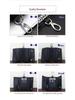 Premium Cowhide Leather Multi-functional Key Holder and Coin Wallet