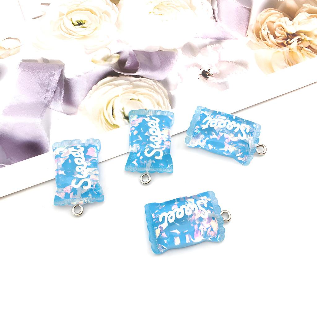 Bear Candy Resin Lollipop Pendant: Mix 32 DIY Jewelry & Toy Accessories Lucky Bag for Kids