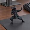 Современное интерьерное украшение 3D-печатная фигурка для боевых искусств, Настольное украшение Герой в соломенной шляпе, Домашний декор в китайском стиле Статуэтка воина для