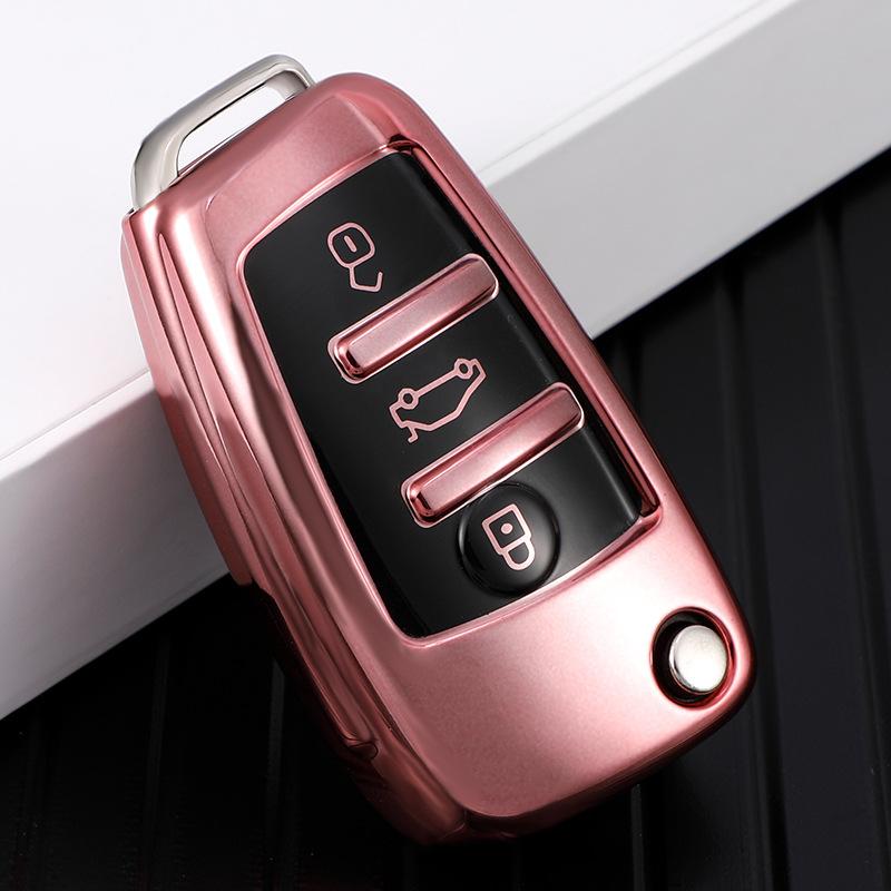 New Fashionable Car Remote Key Case Cover Protective Shell For  C6 R8 A1 A3 Q3 A4 A5 Q5 A6 S6 A7 B6 B7 B8 8P 8V 8L TT RS Sline