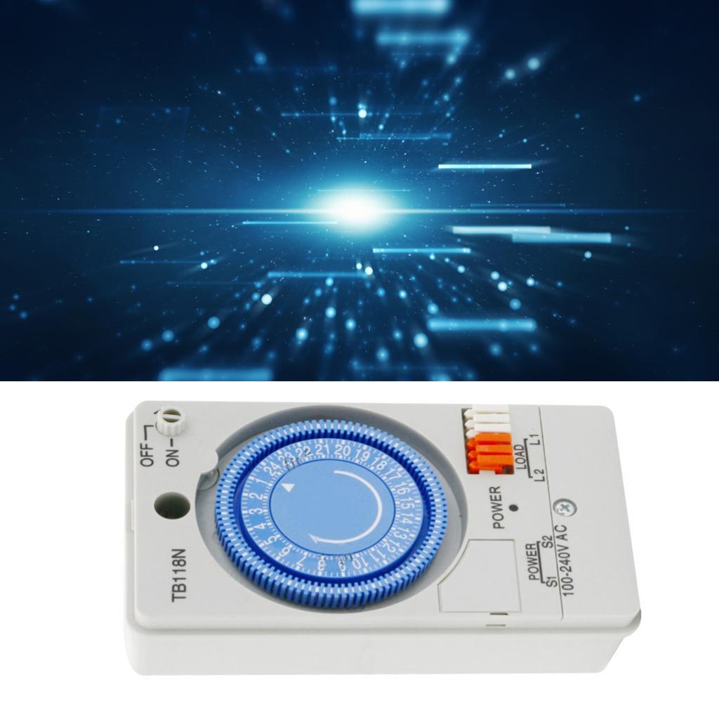 Mechanical Time Switch Built in Battery Microcomputer Timer Controller for Industrial Use