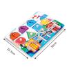 Children Unlock Busy Board Toys Montessori Teaching Life Skills Training DIY Activity Board Education Learning Toy For Preschool